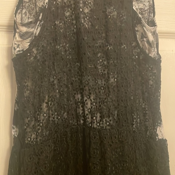 Rachel Roy tied dye racer back dress medium - Picture 7 of 7